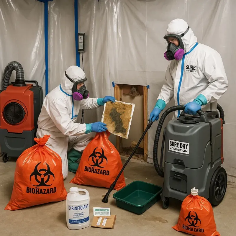 Contaminated Water Handling Protocols process in South Valley, NM